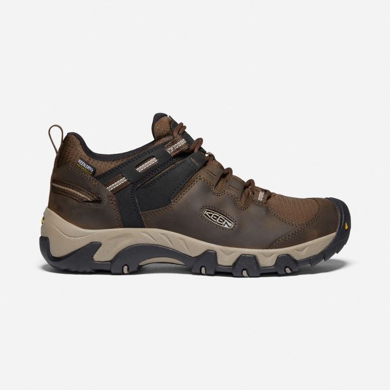 Keen Steens Waterproof Shoes - Men's Brown Footwear